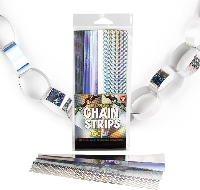 Hygloss Products Bright Paper Chain Strips for Kids Arts and Crafts, Decorations, Classroom Activ... | Amazon (US)