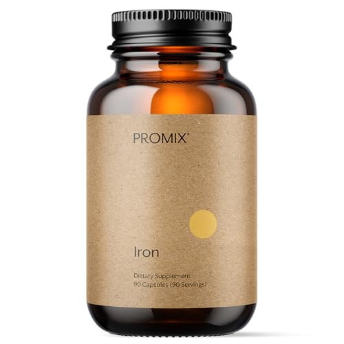 Promix Nutrition Heme Iron Supplement | Gut Friendly | 11mg polypeptide Formula - 90 Count | Amazon (US)