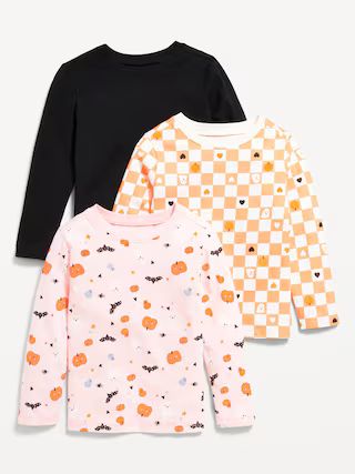 Long-Sleeve T-Shirt 3-Pack for Toddler Girls | Old Navy (US)