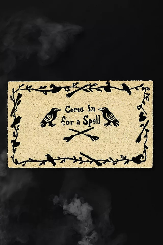 Spell Coir Printed Doormat | Anthropologie (US)