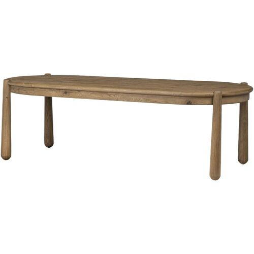 Salvador Dining Table, Aged Smoked Resawn Oak | One Kings Lane