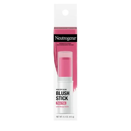 Neutrogena Healthy Glow Creamy Blush Stick Makeup, Petal Pink, 0.3oz | Walmart (US)