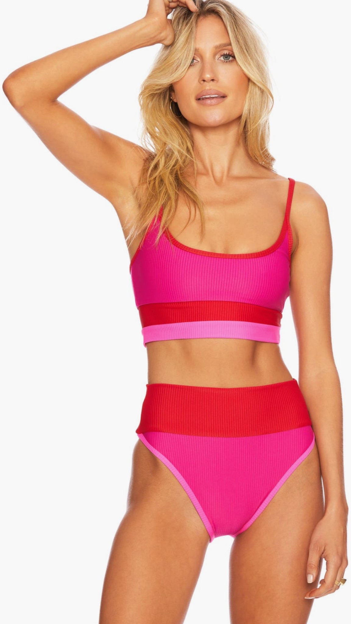 PostPartum Friendly Swim | High Waisted Swim | Beach Mom Friendly Vacation Bikini