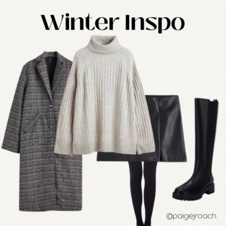Winter outfit, winter outfit inspiration, holiday outfit, cute winter outfit, tall lug boot, black leather skirt, leather mini skirt, plaid coat, turtleneck sweater 


#liketkit 

Follow my shop @PaigeRoach on the @shop.LTK app to shop this post and get my exclusive app-only content!

#liketkit #LTKstyletip #LTKSeasonal
@shop.ltk
https://liketk.it/3XeDW