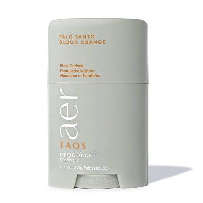 Taos AER Next Level Deodorant Palo Santo Blood Orange - 0.7oz | Target