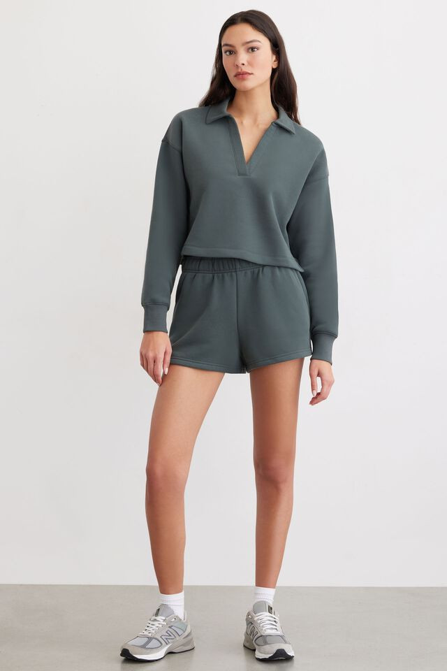 Fleece Shorts | Dynamite Clothing
