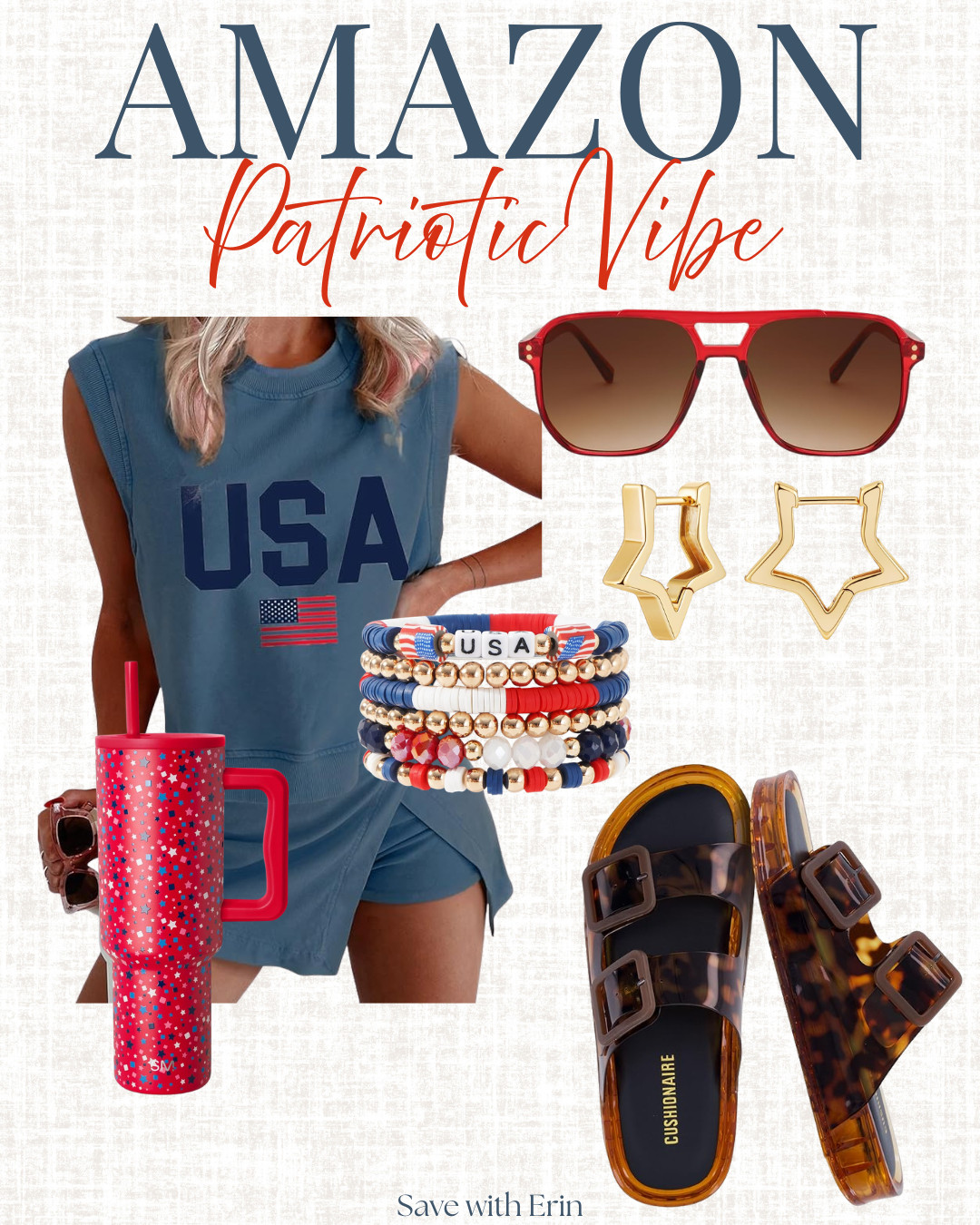 Patriotic Vibe #fourthofjuly #amazonfinds  

 