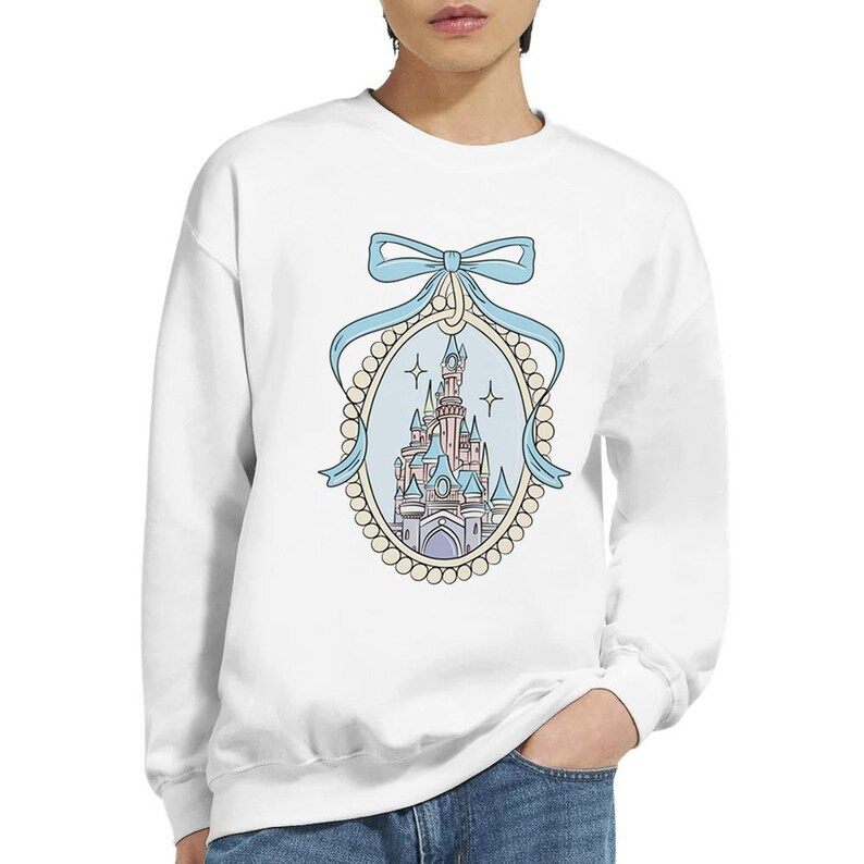 Magical Castle Mouse Sweatshirt Doodle, Retro Mouse Pattern, Magic Kingdom, Fabric Design, Park S... | Etsy (US)