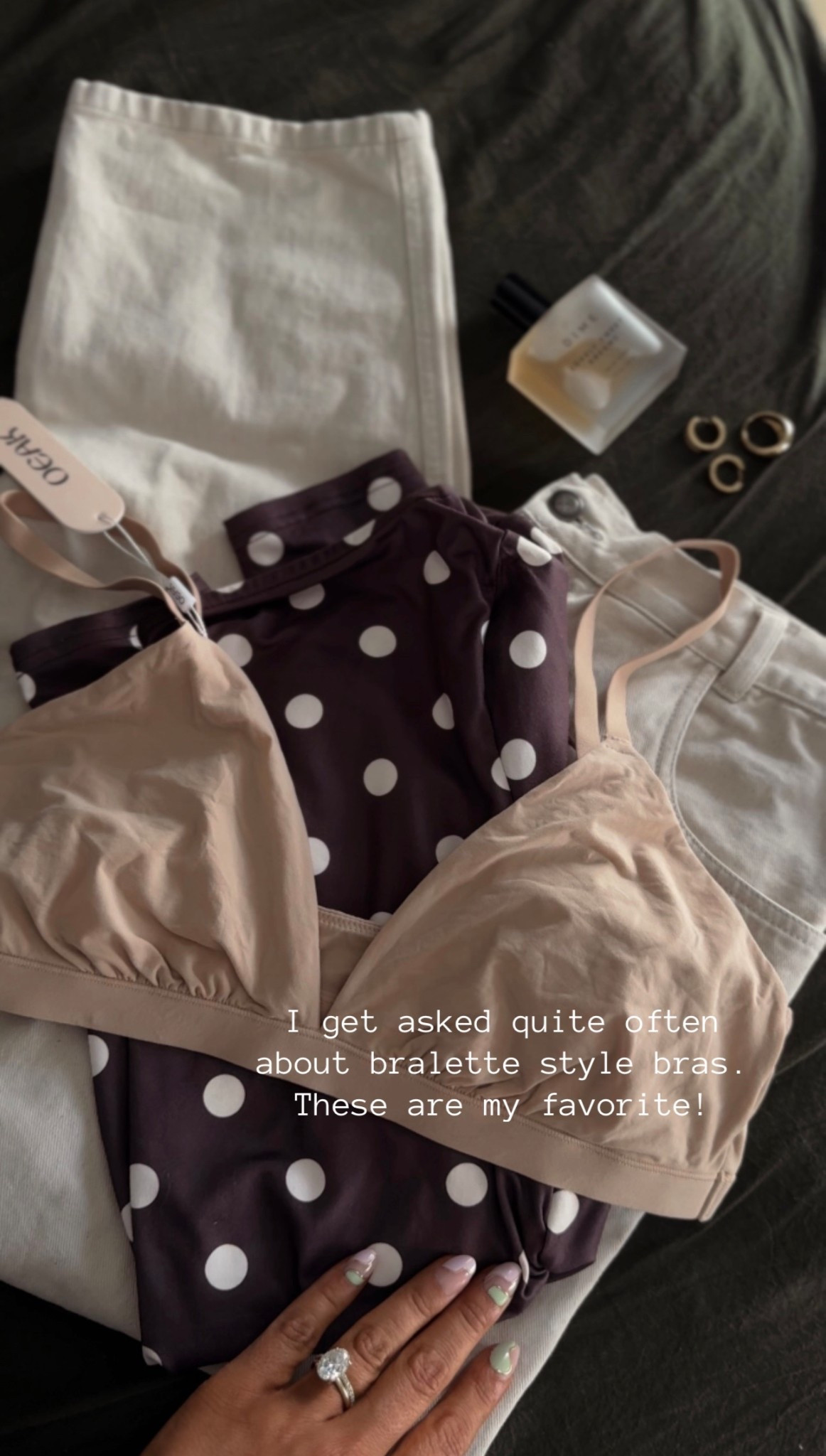 My favorite bralette and full coverage bra! #bra