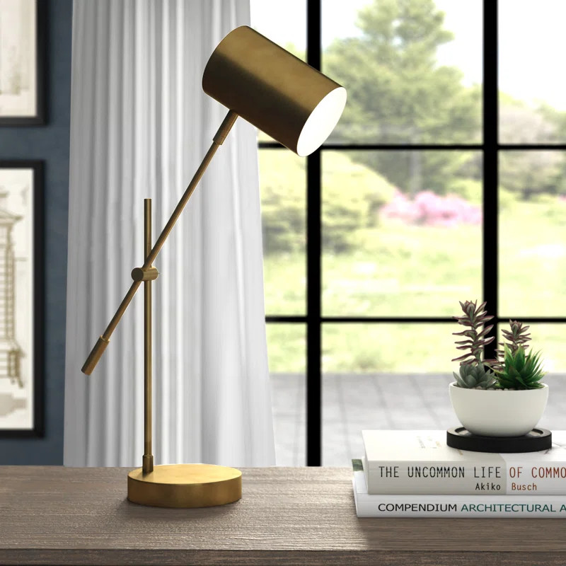 Cianca Adjustable Metal Desk Lamp | Wayfair North America