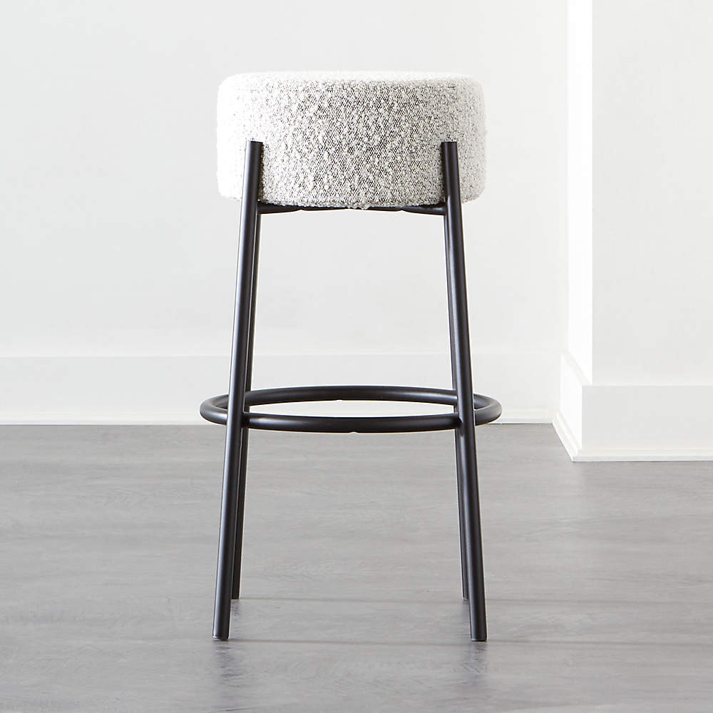 Peg Upholstered Bar Stool + Reviews | CB2 | CB2