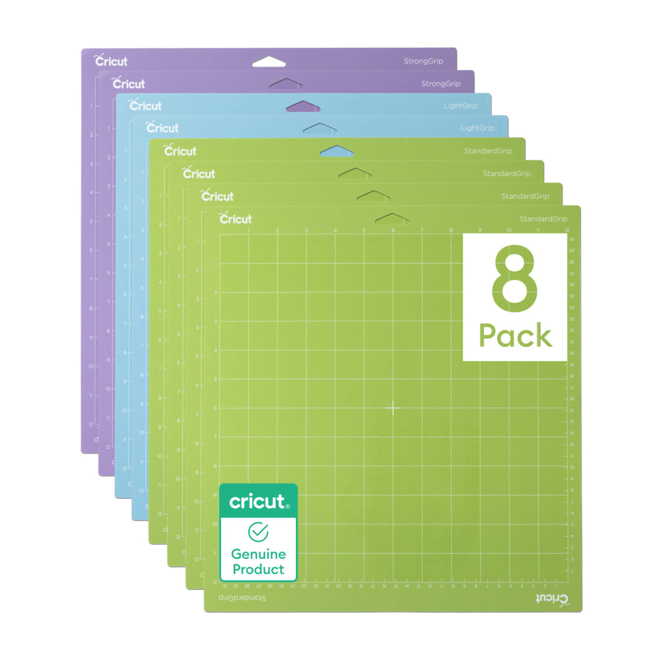 Cricut® Machine Mat Variety Pack - 12 in x 12 in (8 ct) | Cricut