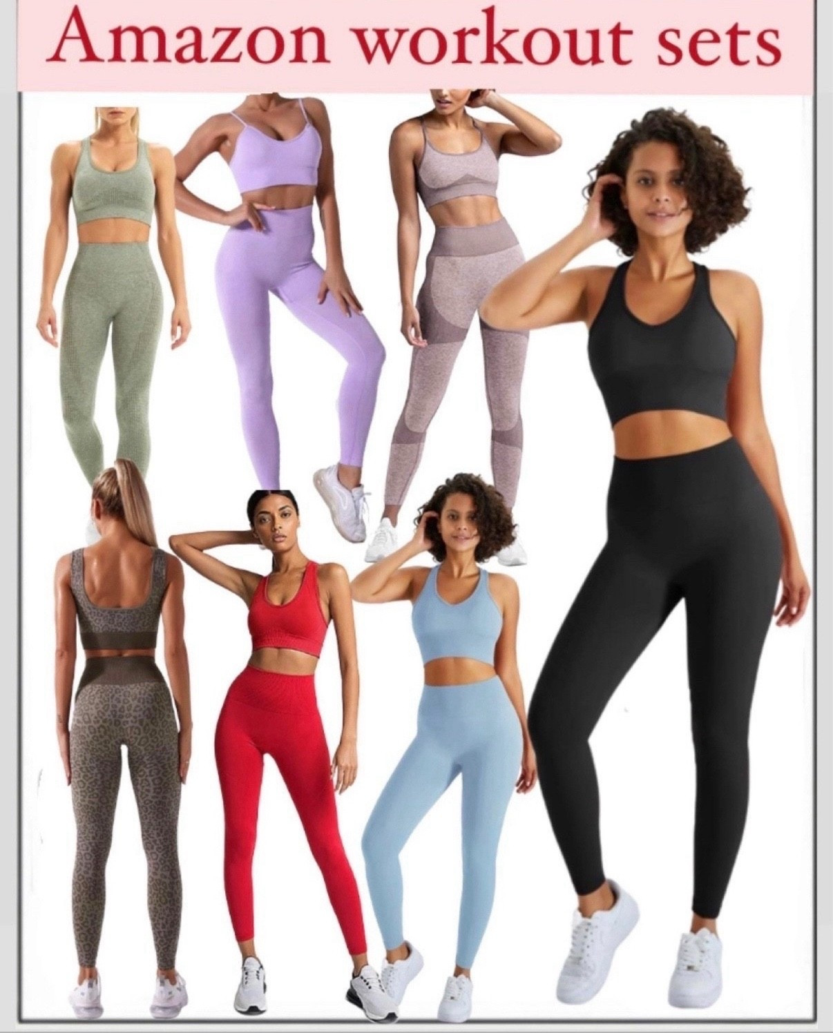 Amazon workout sets #LTKFitness 

#LTKActive