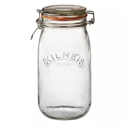 Kilner® 51 oz. Round Clip Top Canning Jar | Bed Bath & Beyond
