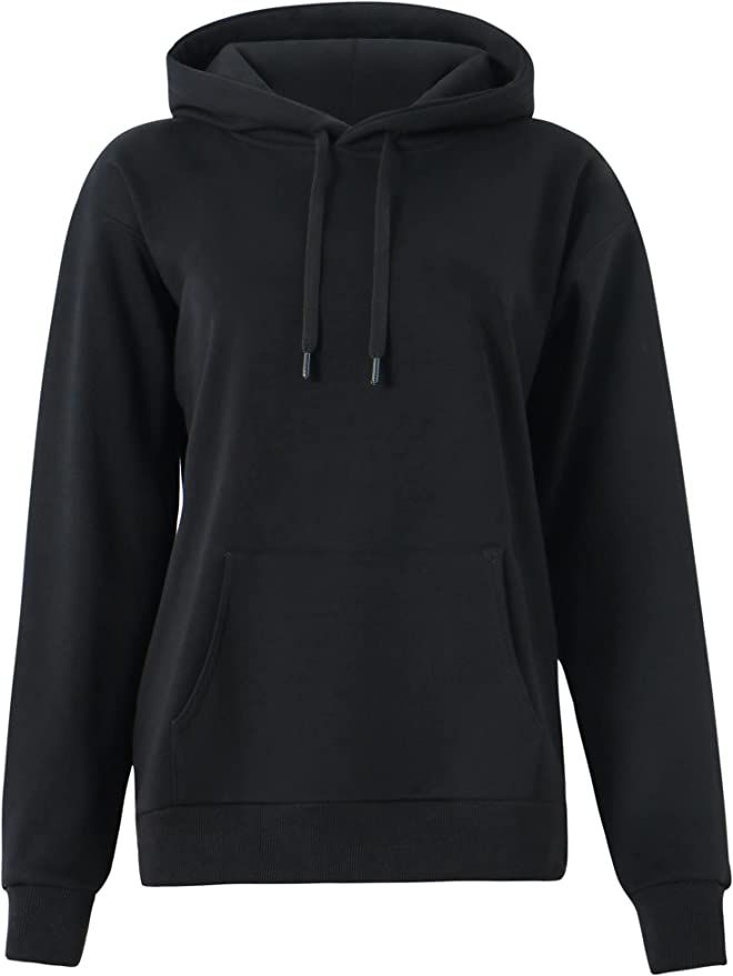 Women's Basic Pullover Hoodie Loose fit Ultra Soft Fleece hooded Sweatshirt With Pockets | Amazon (US)