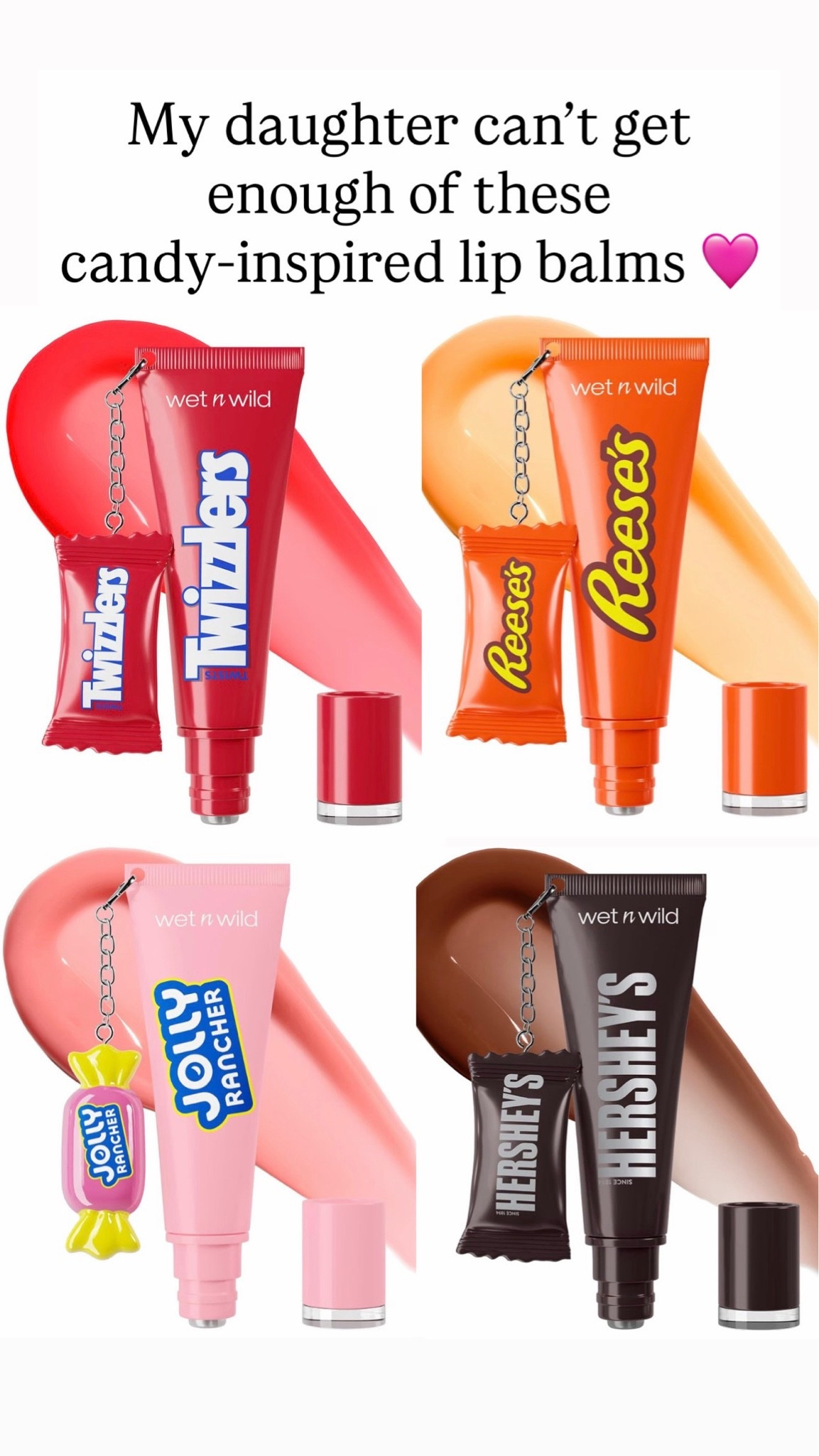 How cool are these candy-inspired lip balms? My daughter loves these!

#LTKBeauty