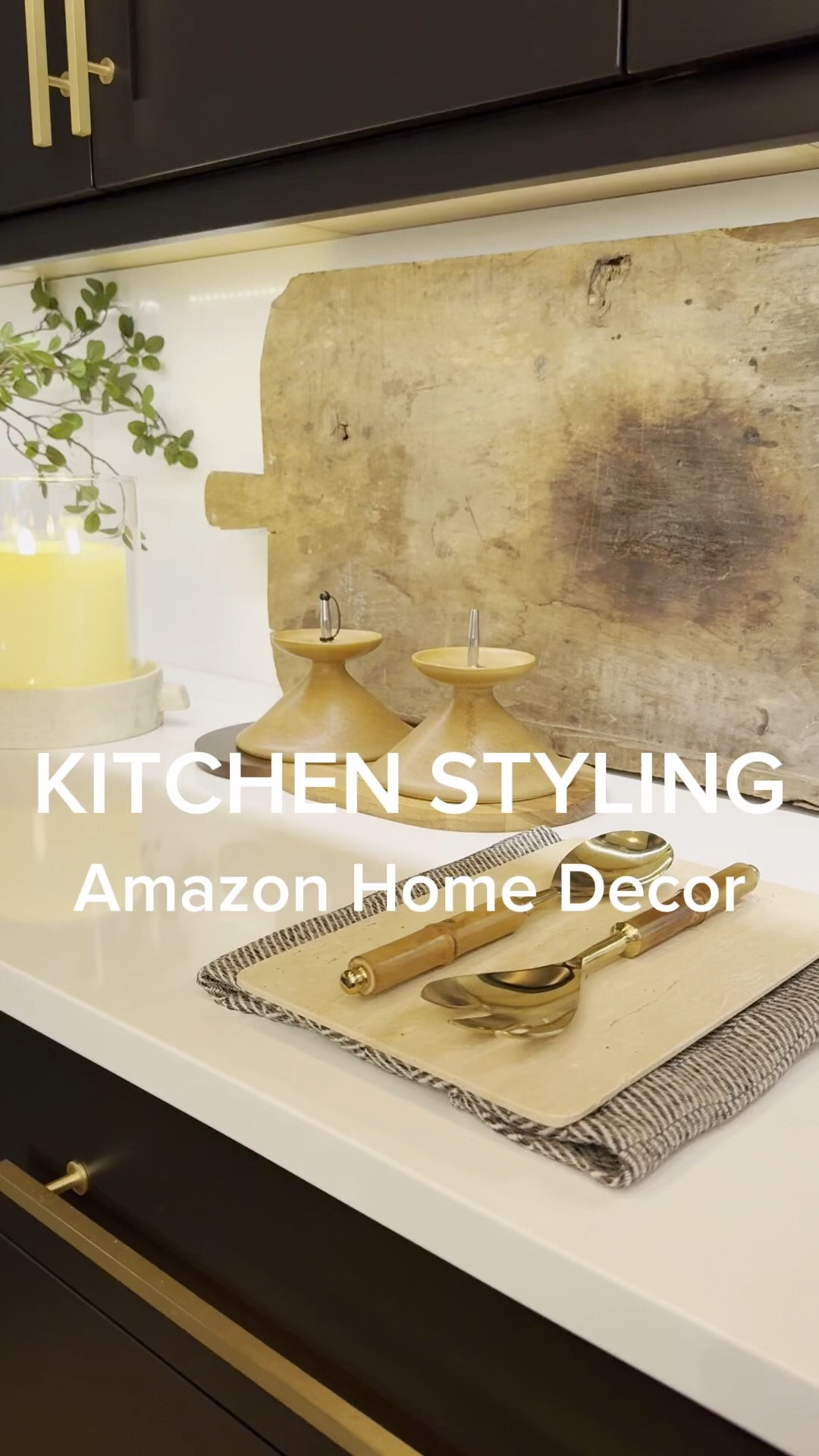 I love all of the warmth and coziness these beautiful accessories added to my kitchen. 🤎 Beautiful and functional. 

#amazonkitchendecor #kitchendecorideas #homedecorfinds #amazonhome #kitcheninspiration #amazonhome #kitchendesign #homedecoratingideas #interiordesign

#LTKHome #LTKfoodie