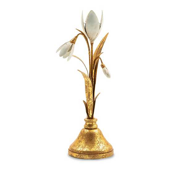 Snowdrop Candle Holder - Short | MacKenzie-Childs