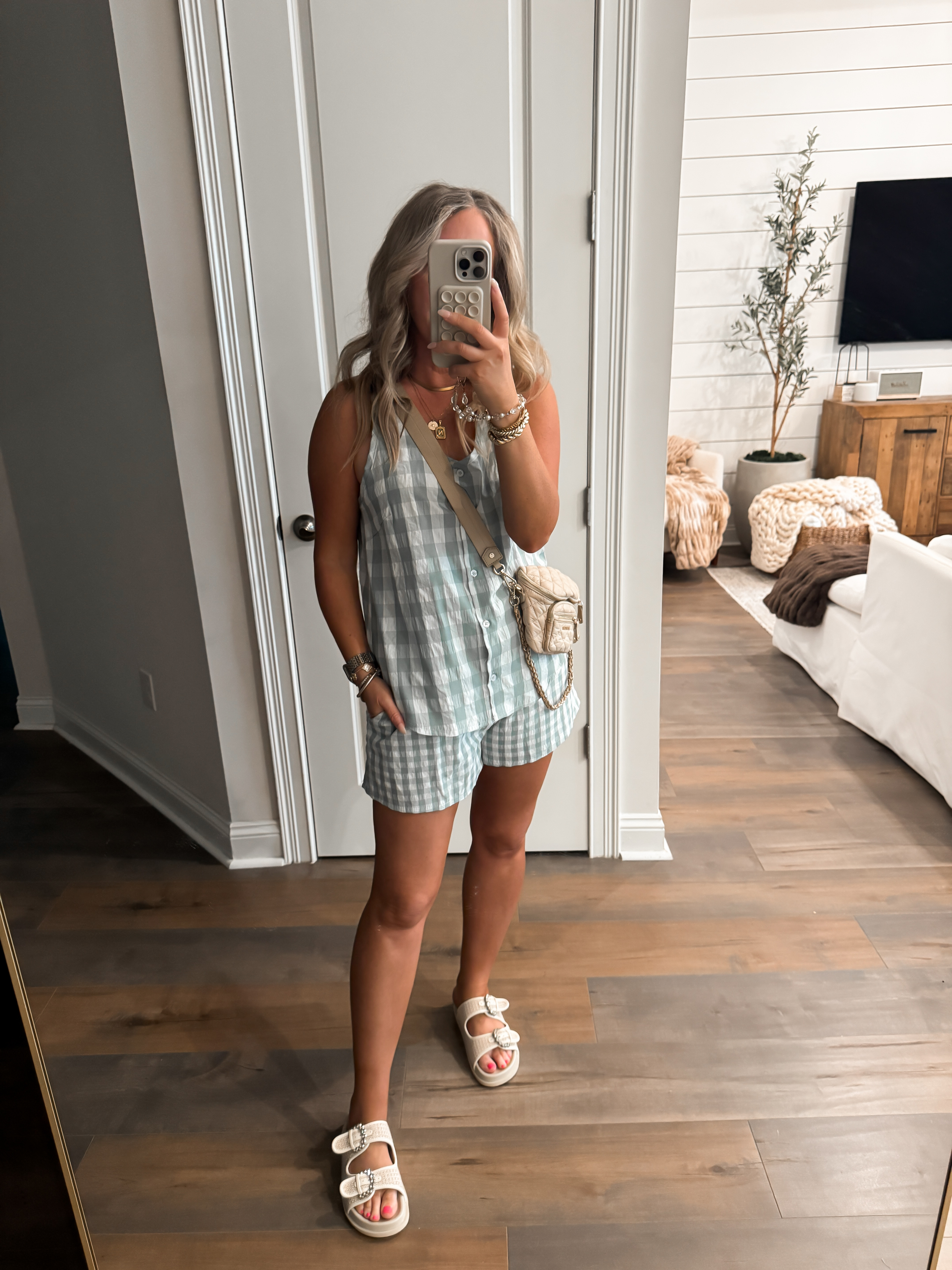 Cutest gingham set for staying comfy and cute this summer! Wearing size M.


Cool mom outfits from Amazon for spring and summer 2026, effortless throw on and go style, comfy chic everyday look, budget friendly Amazon fashion, casual trendy vibes, easy mom style, lightweight seasonal outfit, modern relaxed fit, on the go lifestyle outfit, Amazon outfit inspo.  

 #LTKootd #LTKmomlife #LTKSeasonal