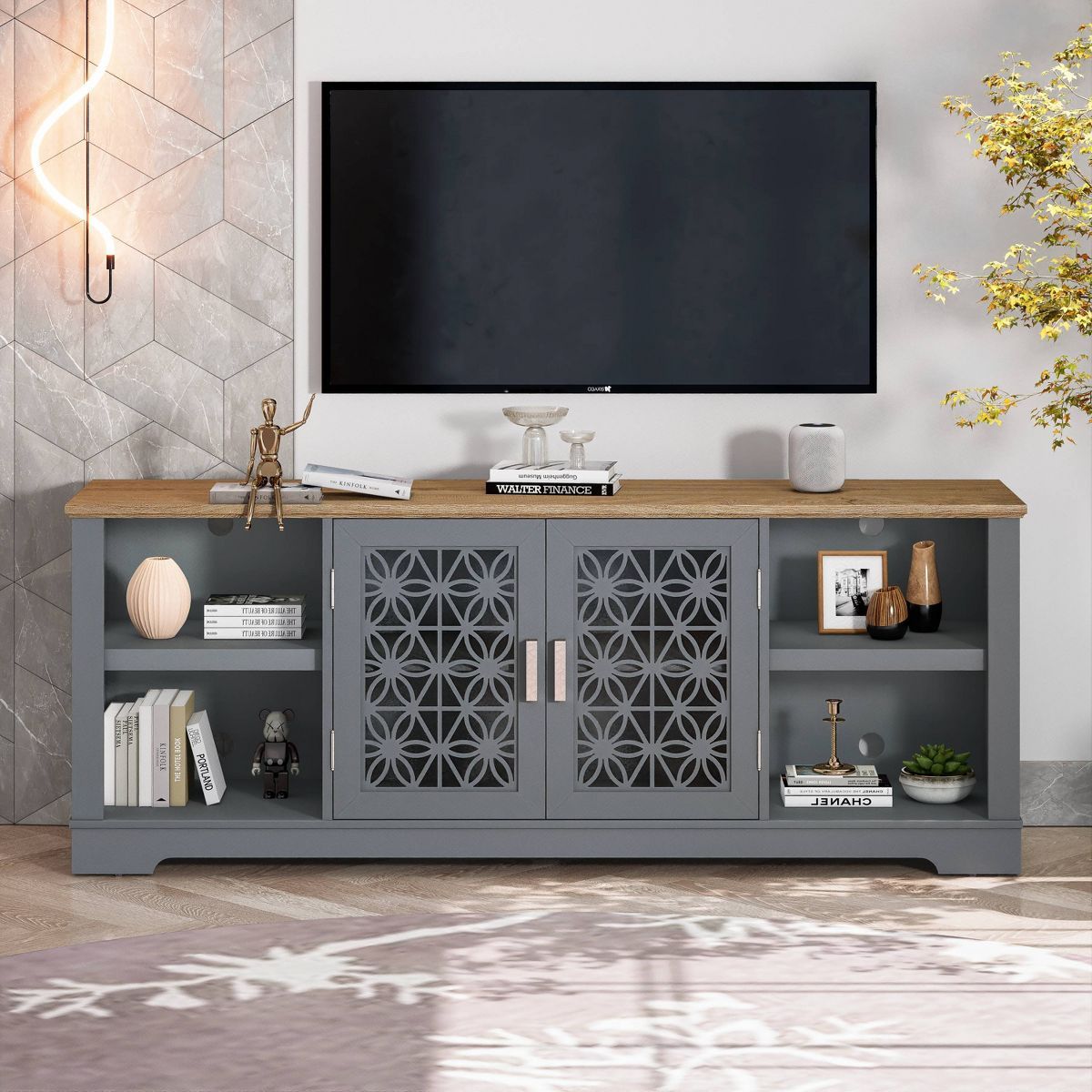 Decorative TV Stand for TVs up to 70" - Festivo | Target