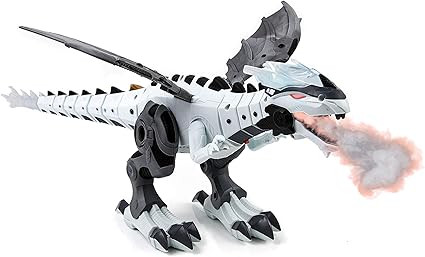 Toysery Walking Dinosaur Toy with Fire Breathing Dragon Mist Spray, Realistic Sounds and Simulate... | Amazon (US)