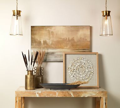 Oyster Shell Shadow Box Wall Art | Pottery Barn (US)