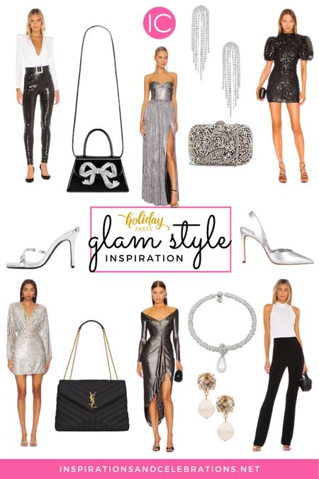From glitzy sequin dresses and gorgeous gowns to chic pants and tops, here are glam holiday outfits to wear to Christmas and NYE parties. #partydresses #holidaystyle #nye #nyedresses #nyeoutfits #partyoutfits 

#LTKHolidaySale #LTKHoliday #LTKstyletip