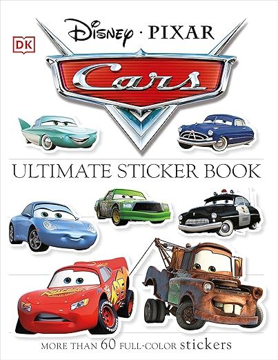 Ultimate Sticker Book: Disney Pixar Cars: More Than 60 Reusable Full-Color Stickers | Amazon (US)