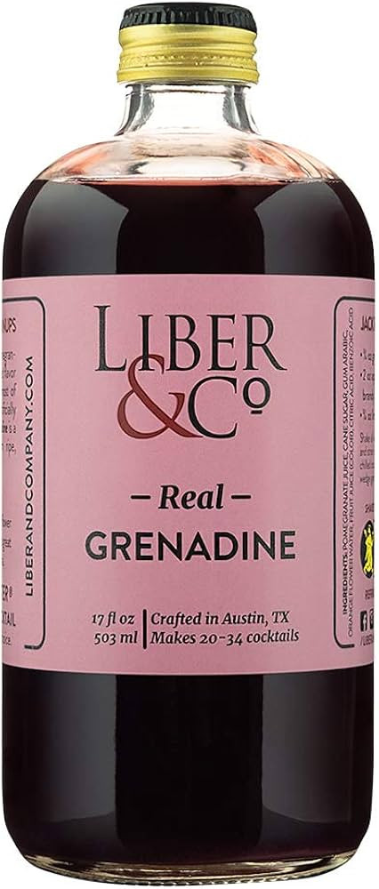Liber & Co. Real Grenadine (17oz) | Amazon (US)