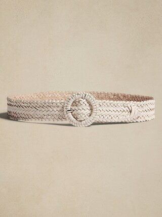Braided Leather Belt | Banana Republic Factory