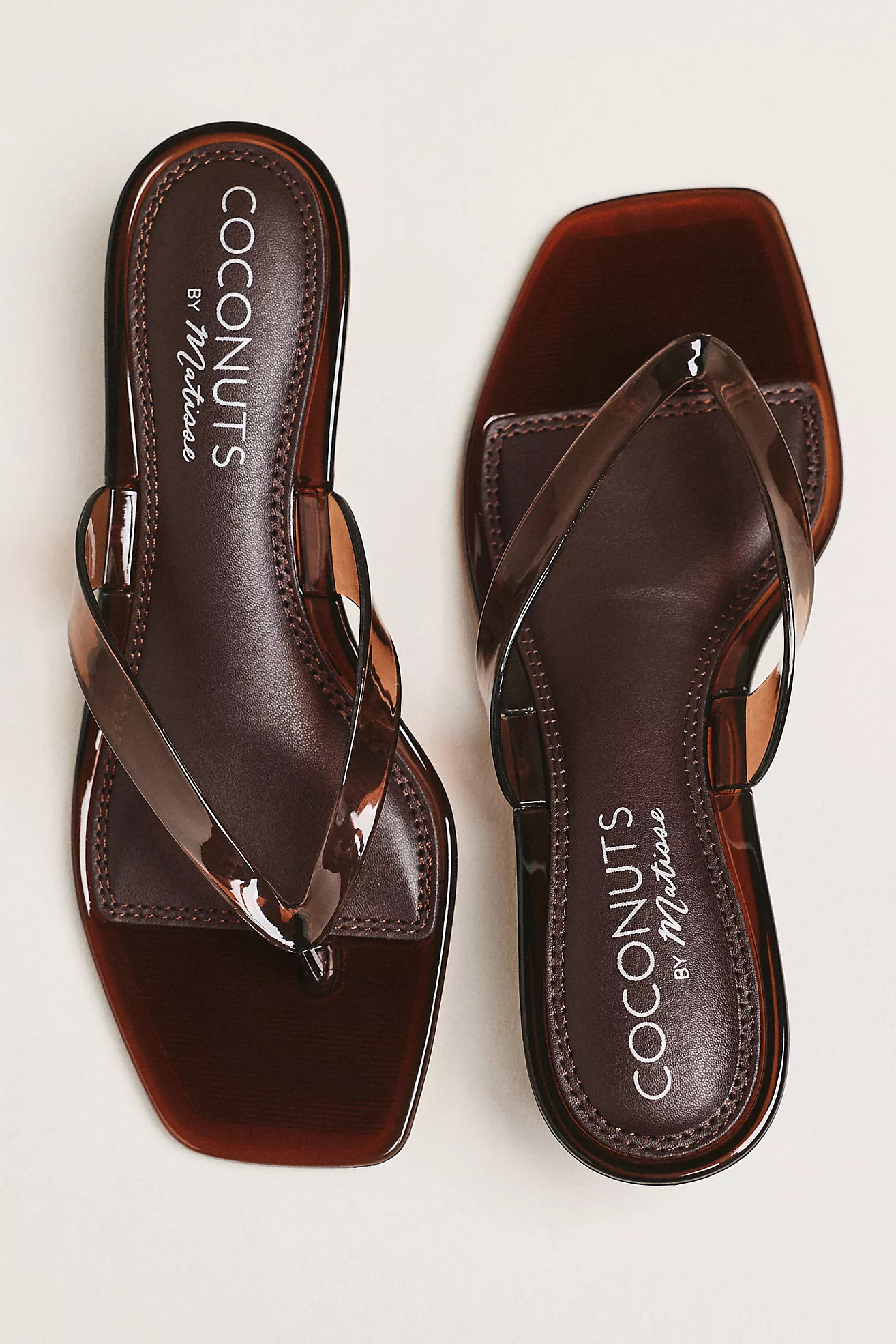 Matisse Margo Thong Kitten Heel Sandals | Anthropologie (US)