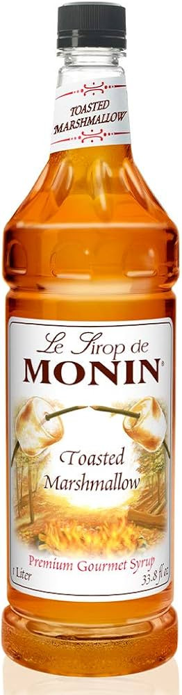 Monin - Toasted Marshmallow Syrup, Marshmallow & Caramel Flavor, Great for Cocoas, Lattes, & Shak... | Amazon (US)