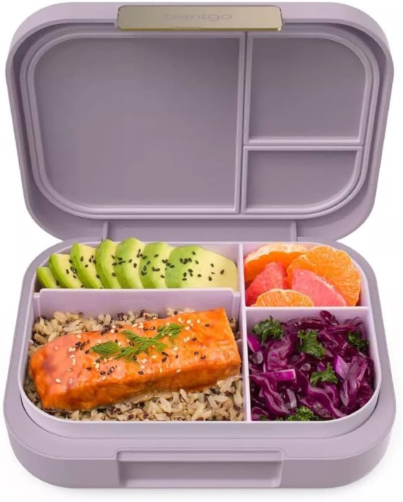 Bentgo Modern - Leak-Resistant Bento Lunch Box For Adults, Teens, & Larger Appetites; Reusable BP... | Amazon (US)