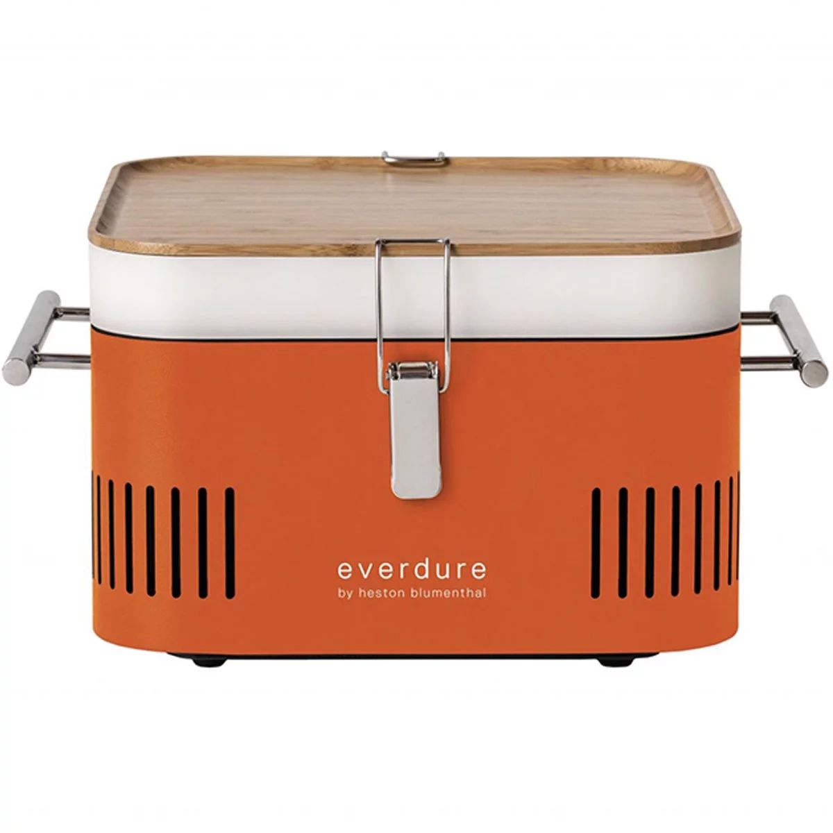 Everdure CUBE Charcoal Grill with Cool Touch Handles, Storage Container & Bamboo Serving Board - ... | Walmart (US)