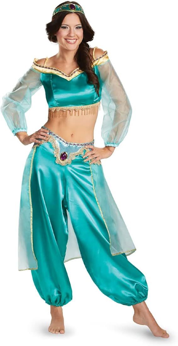 Aladdin Animated Women's Jasmine Prestige Costume | Amazon (US)