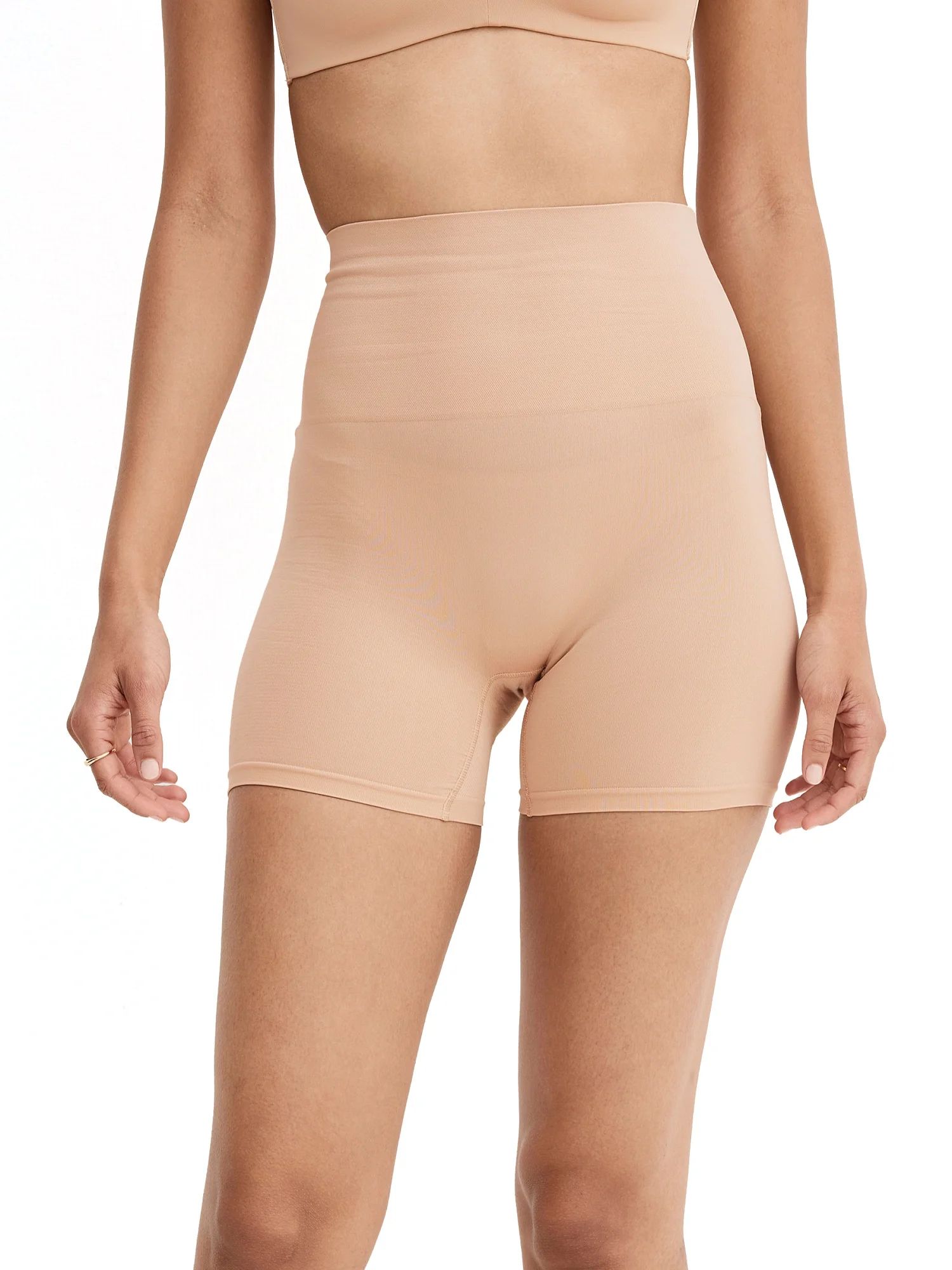 Jockey® Essentials Women's Tummy Smoothing Mid-Waist Boyshort, Sizes Small-3XL | Walmart (US)