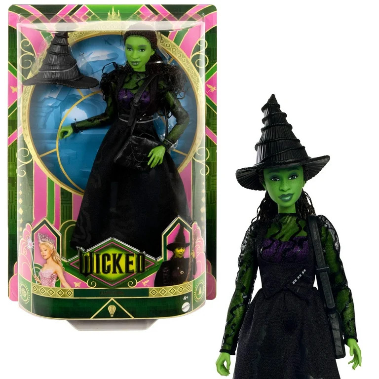 Universal Pictures’ Wicked Elphaba Fashion Doll with Removable Fashions & Accessories | Walmart (US)