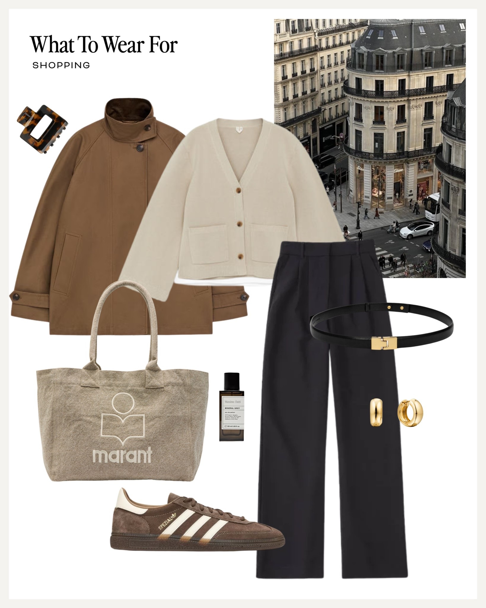 Shopping

Spring fashion / black tailored trousers / beige cardigan / brown jacket / adidas spezials / neutrals 

#LTKuk #LTKspring