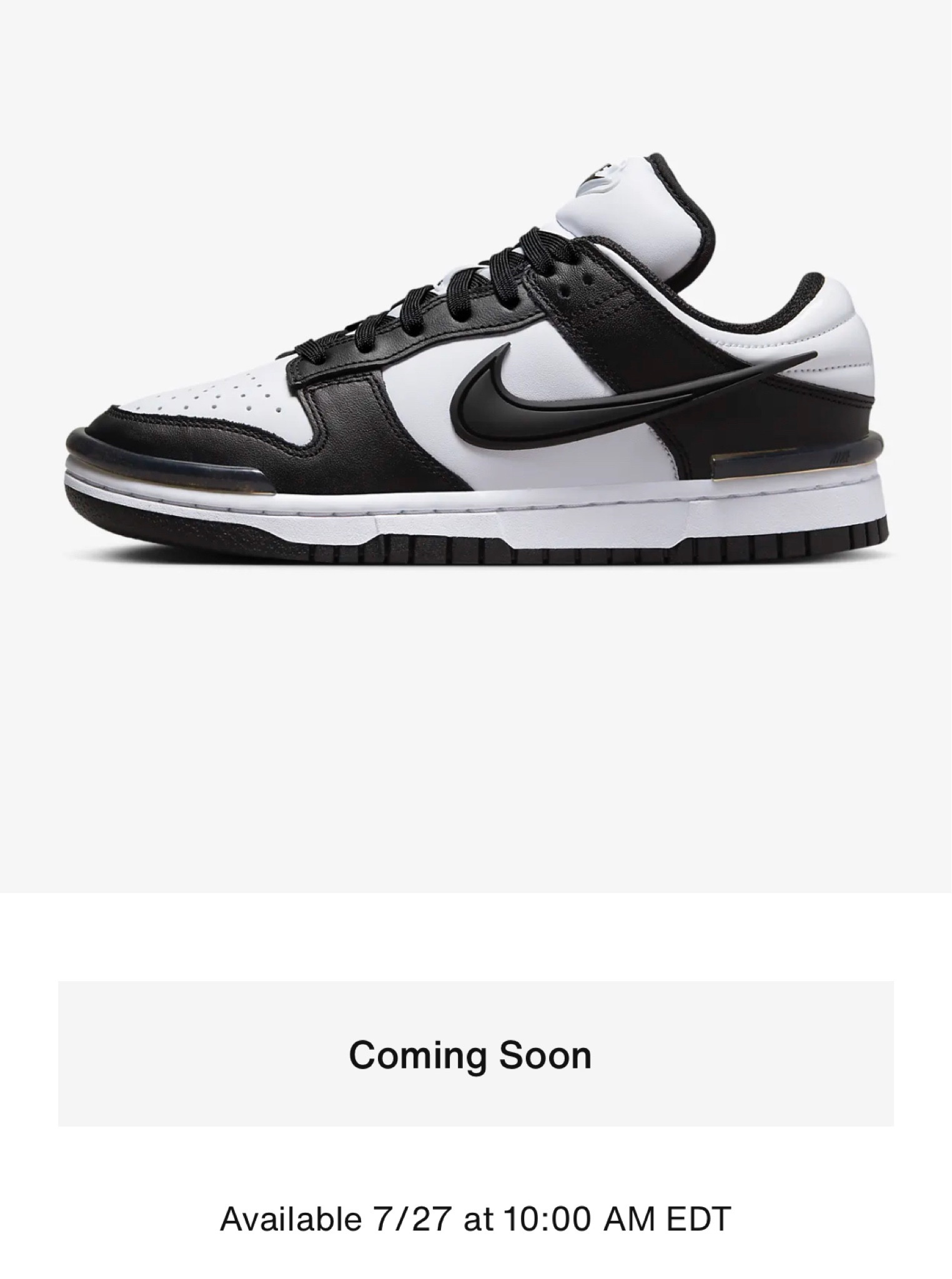 Nike black and white dunks dropping today at 10am!! Neutral Nikes! Fall shoes! Casual style- outfit inspo 