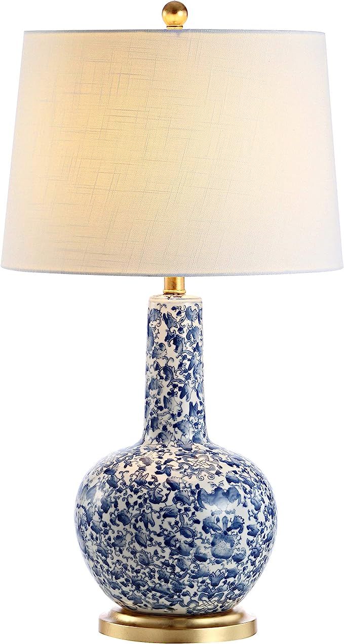 JONATHAN Y JYL5051A Chinois 30" Ceramic/Iron LED Lamp Classic,Cottage,Glam,Traditional for Bedroo... | Amazon (US)