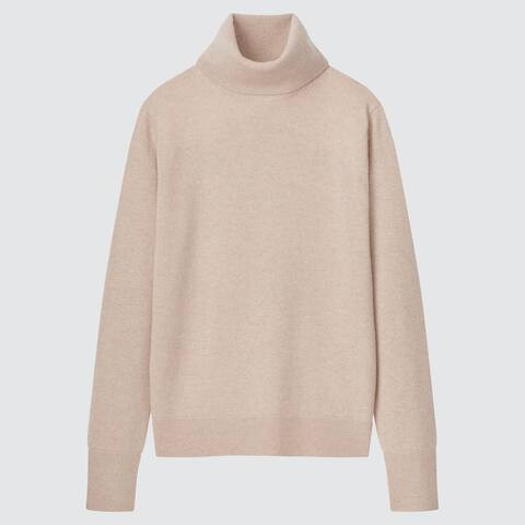 Maglione Dolcevita Cashmere (Collo Alto) Donna | Uniqlo IT