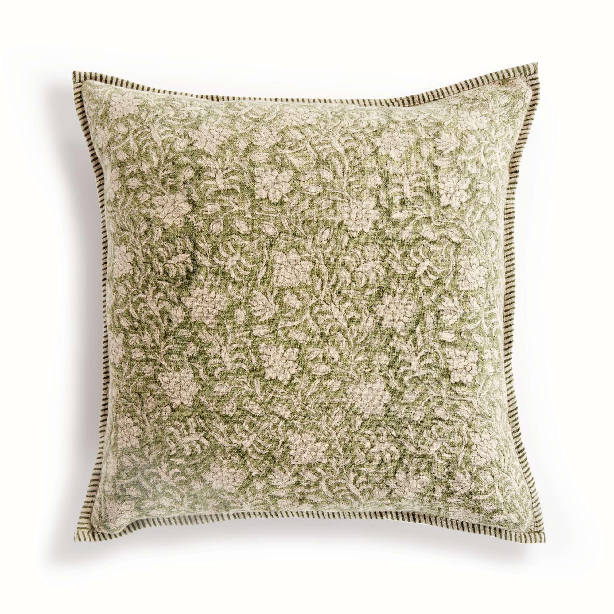 Napa Home & Garden HENRIELLA Pillow 20" Green | Amazon (US)