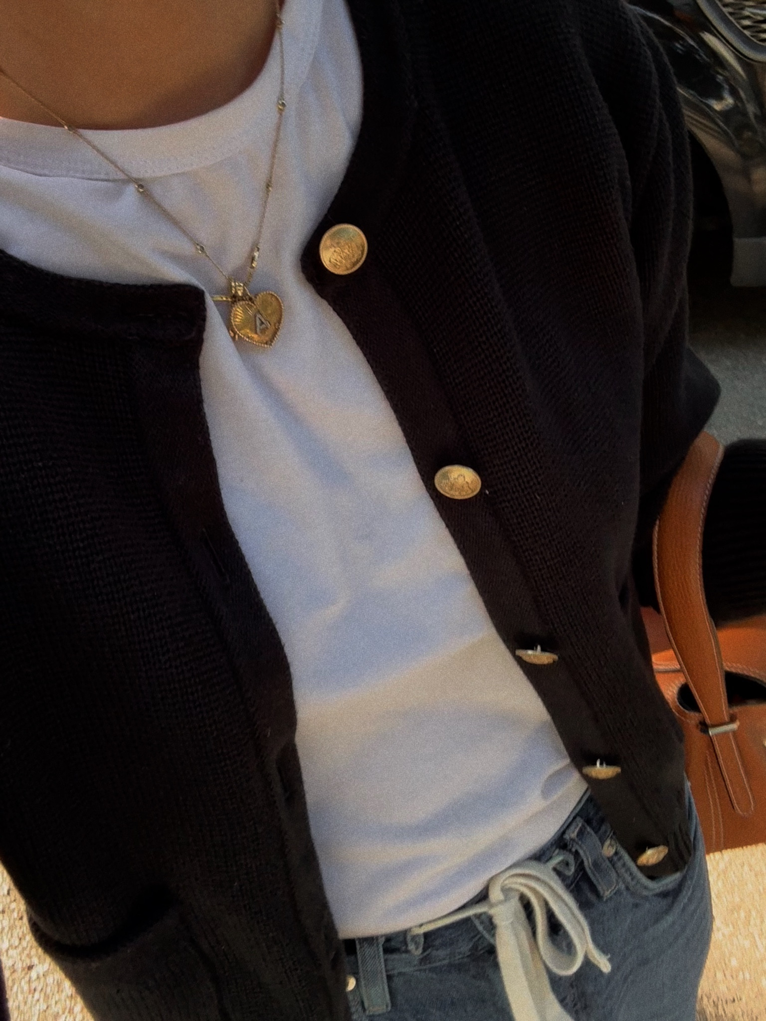 Button Front Cardigan— Size XS Runs Large // Basic Tee— Size Small // Drawstring Denim // Fall Fashion // Fall Sweaters 

#LTKSeasonal #LTKStyleTip