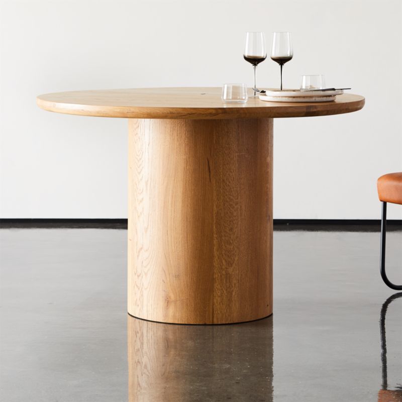 Spindler Round Dining Table + Reviews | CB2 | CB2