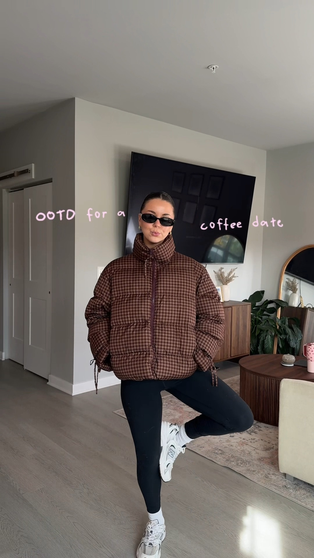 Outfit to grab coffee with a friend 🤍🍂 
Puffer size: large 

#LTKSeasonal #LTKSaleAlert #LTKStyleTip