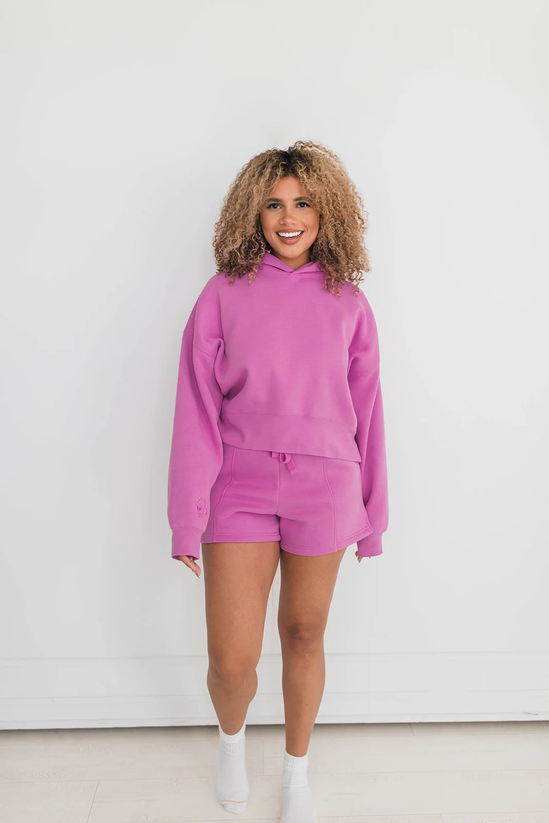 The Lounge Short Peony Pink | INZY