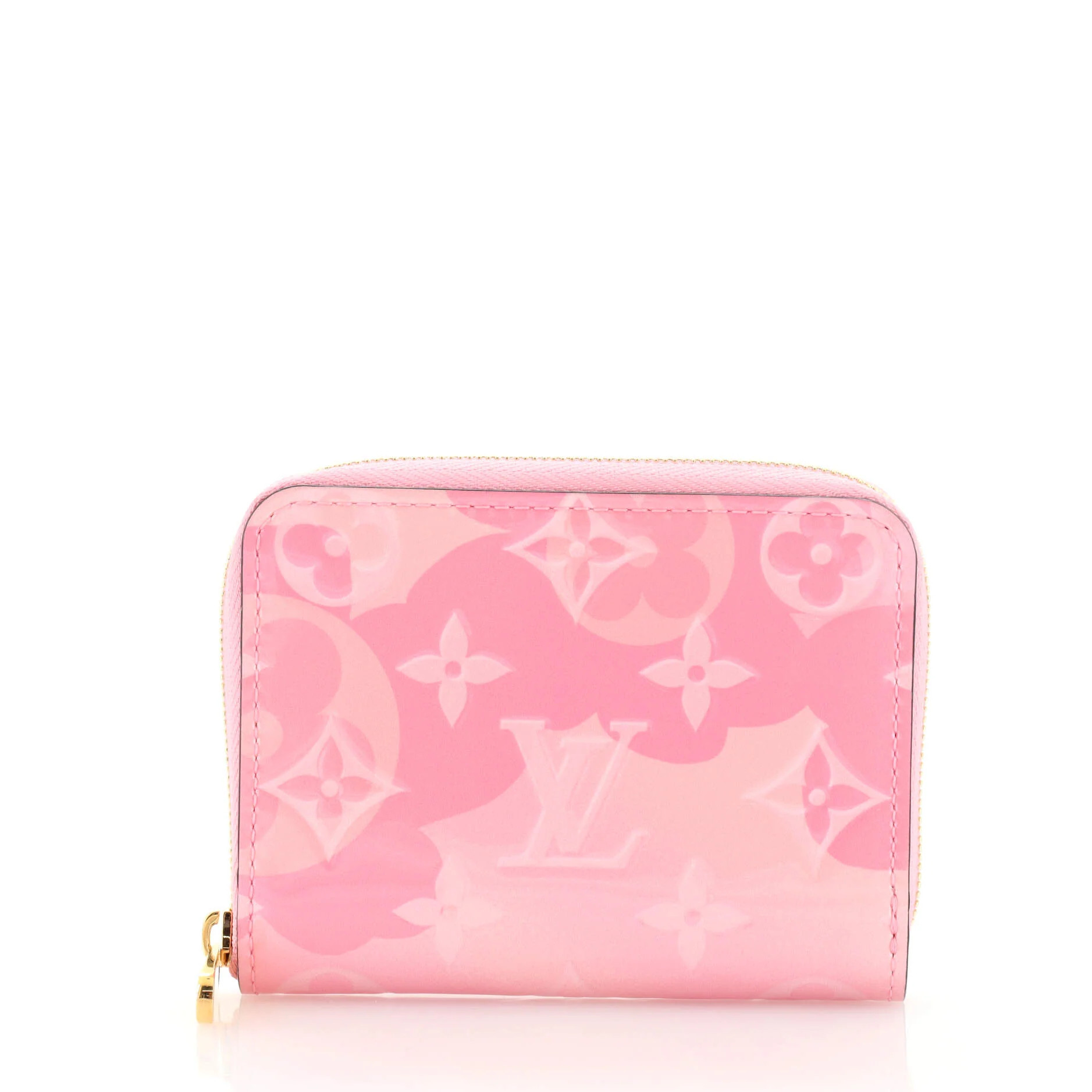 Louis Vuitton Zippy Coin Purse Limited Edition Valentine Floral Monogram Vernis | Rebag