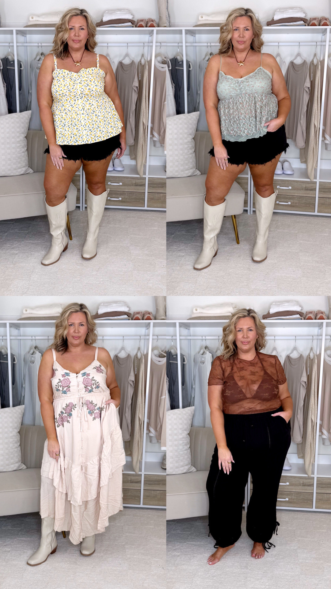 Torrid stagecoach festival haul! Wearing a 2 (2X) in everything here and a 20 in the shorts, loving these looks and can’t wait to attend!!!

Plus size fashion, festival outfit, stagecoach, plus size outfit ideas, concert outfits, country concert outfit ideas, midsize fashion, ootd, mom style

#LTKMidsize #LTKootd #LTKFestival