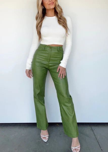 Must Have Leather Pants | Lane 201 Boutique