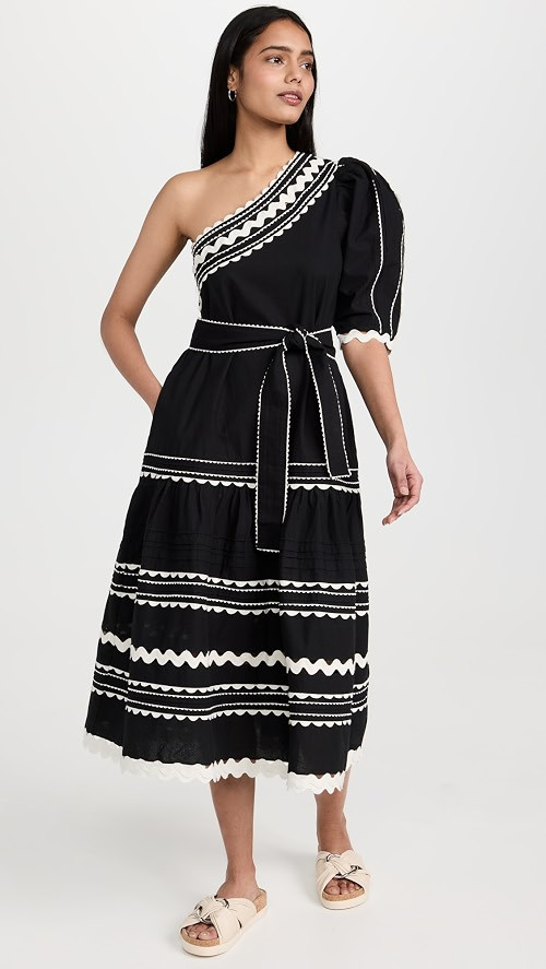 Ryleigh Rickrack One Shoulder Dress | Shopbop
